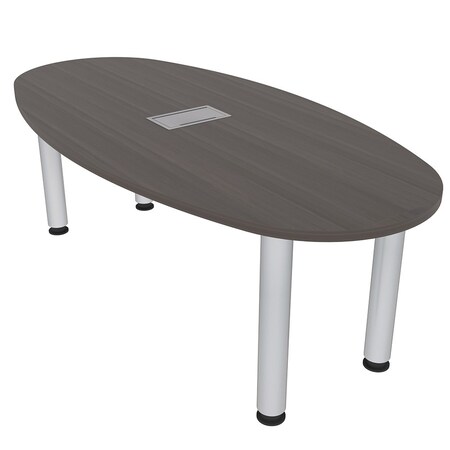 Skutchi Designs 33.5 in W, 59.5 in L, 29 in H, Engineered Wood Top, Brown H-BOVL-3460-PT-25-EL
